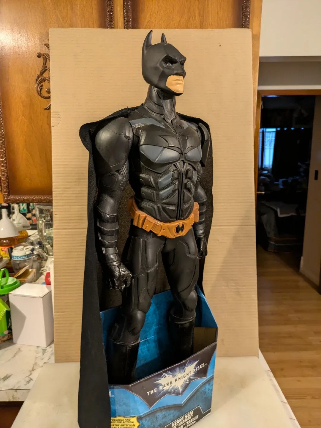 Giant Size 31 inch Dark Knight Rises Bat Man 2012 image indicator(4)