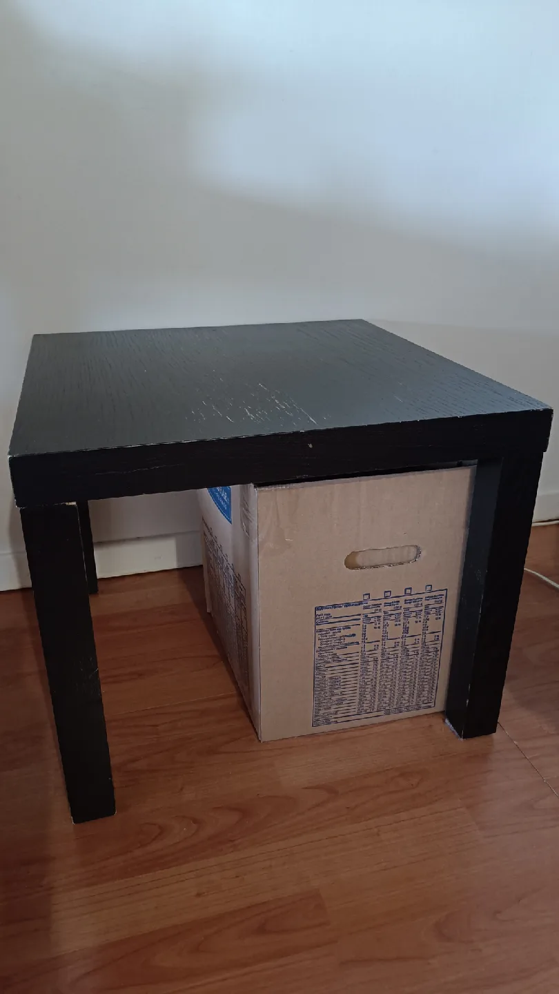 IKEA Lack Side Table - Black 🧡 thumbnail