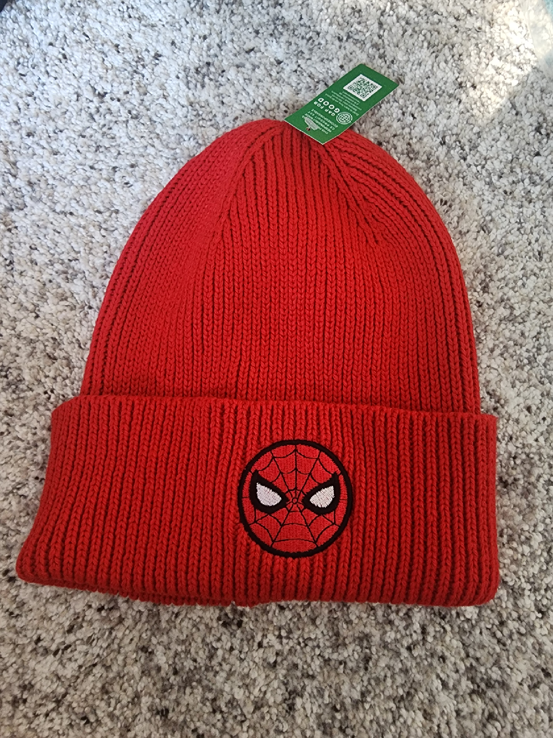 NWT Marvel Spider-Man Beanie - youth L/XL 🥕