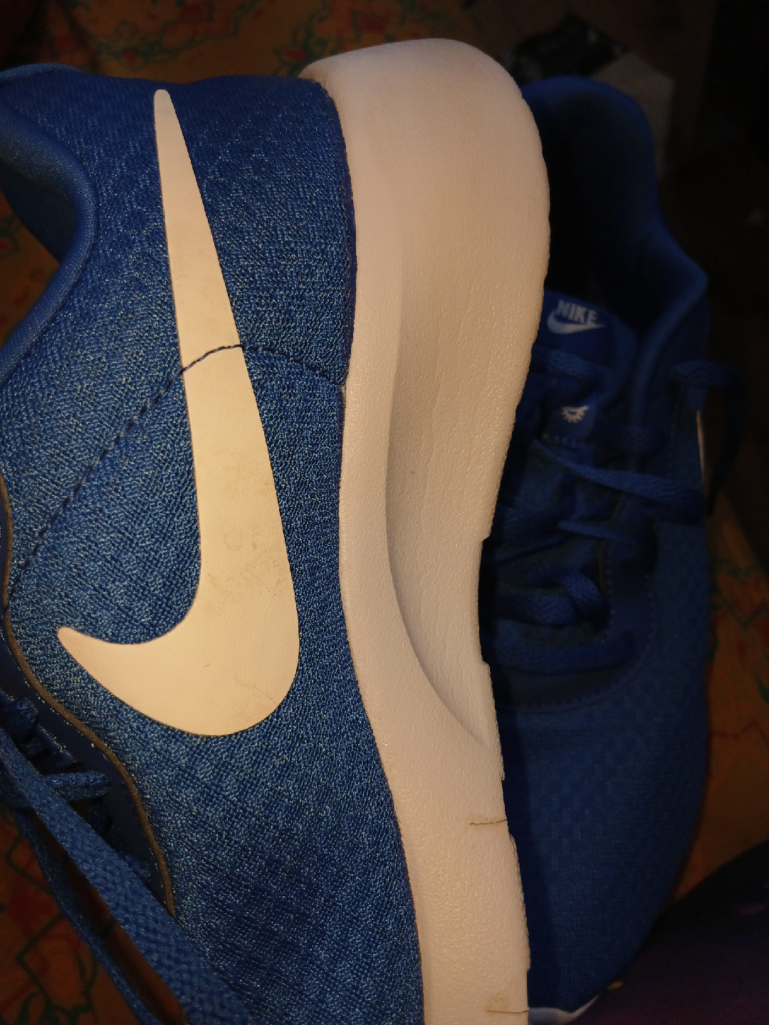 Nike Tanjun Blue Sneakers - Youth Size 6.5 - photo 2