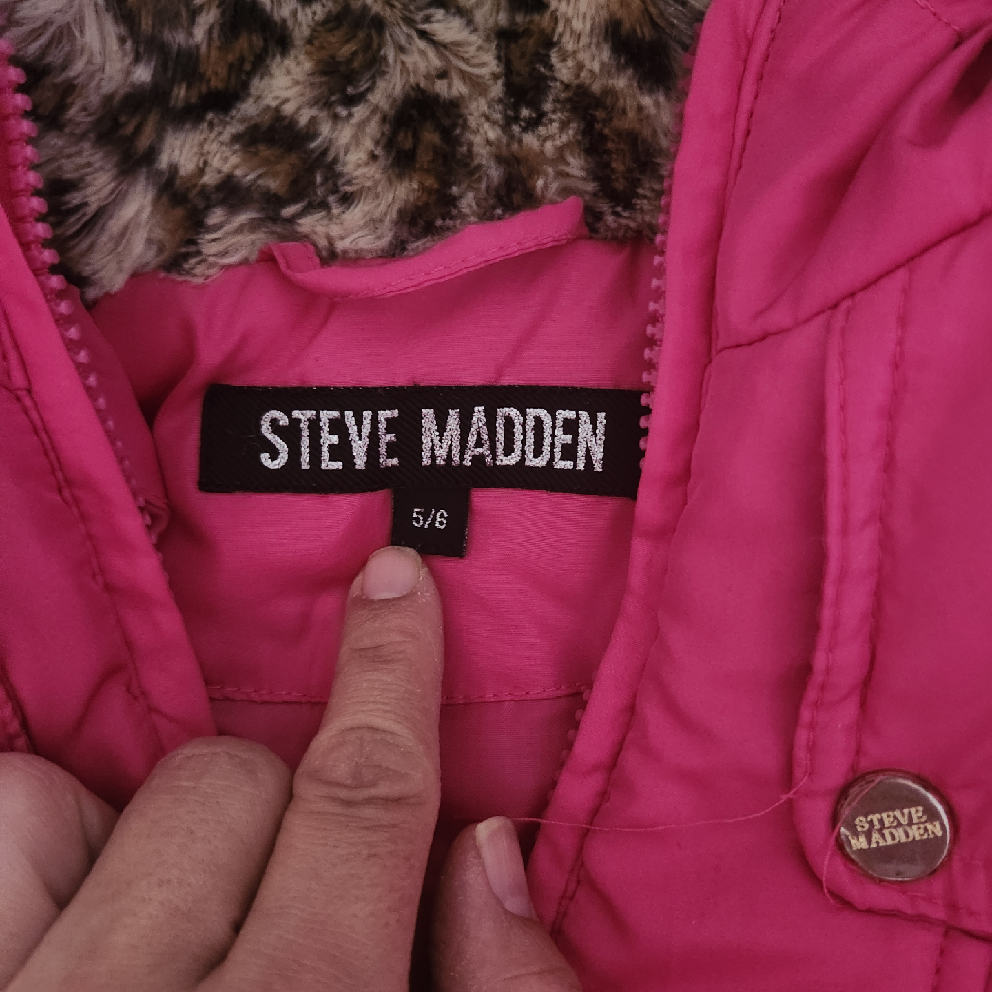 Steve Madden Kids Puffer Jacket - Size 5/6 - photo 2