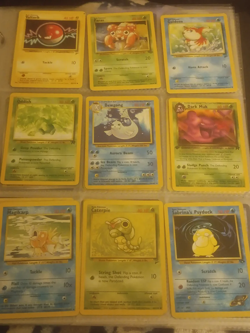 Vintage Pokemon Cards - Mixed Lot image indicator(2)
