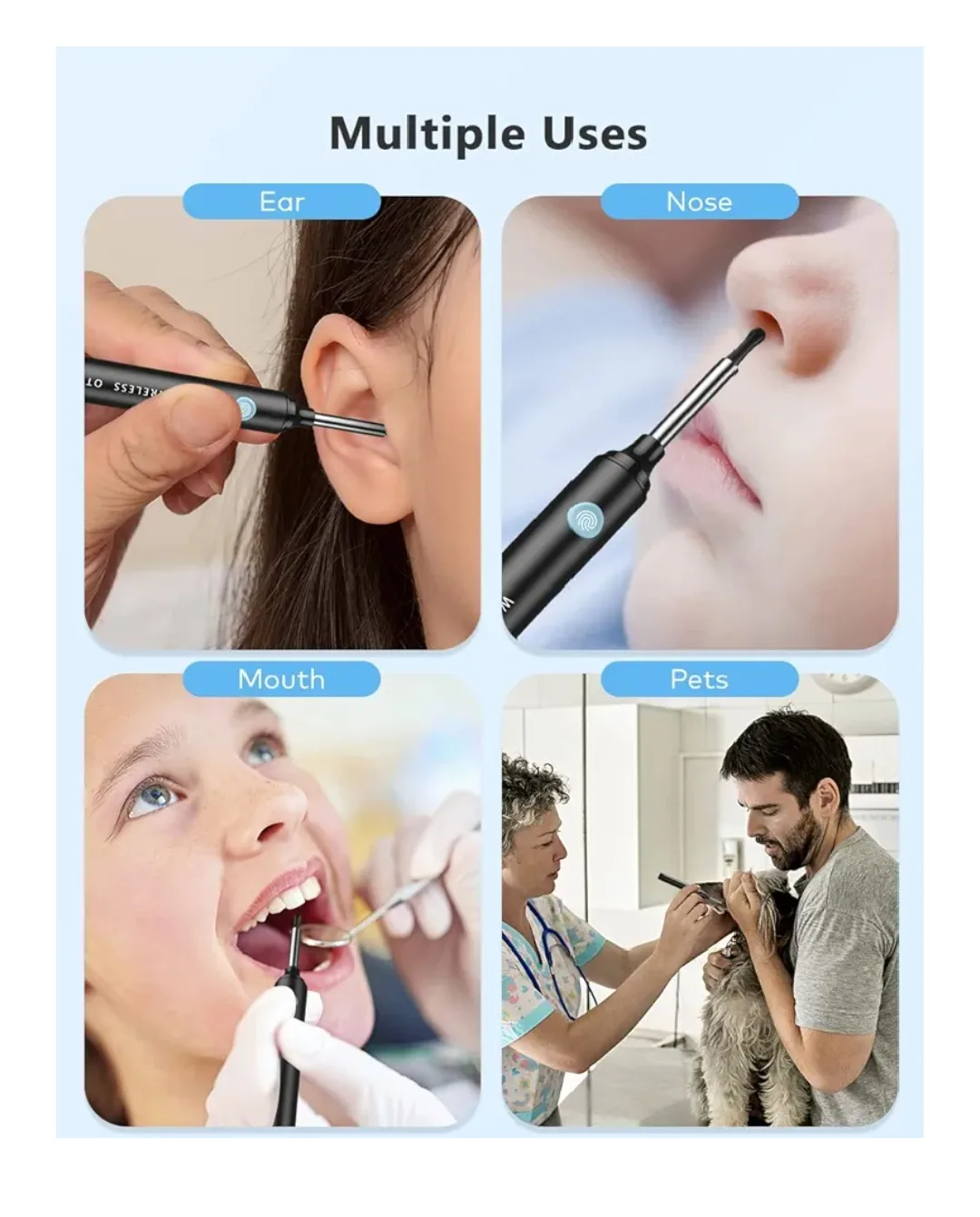 Ear Wax Removal Kit with Ear Camera with 6 LED Lights image indicator(6)