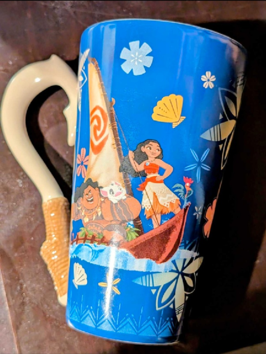 Disney Moana Mug with Hook Handle