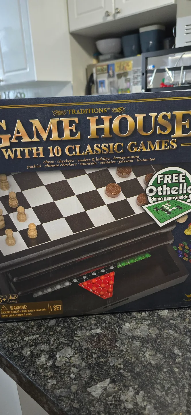 Traditions Game House with 10 Classic Games thumbnail
