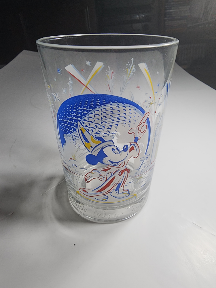 Disney World 50th Anniversary Glass