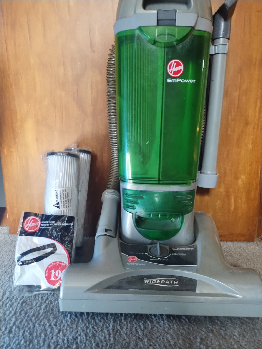 Hoover EmPower Widepath Vacuum with Filters