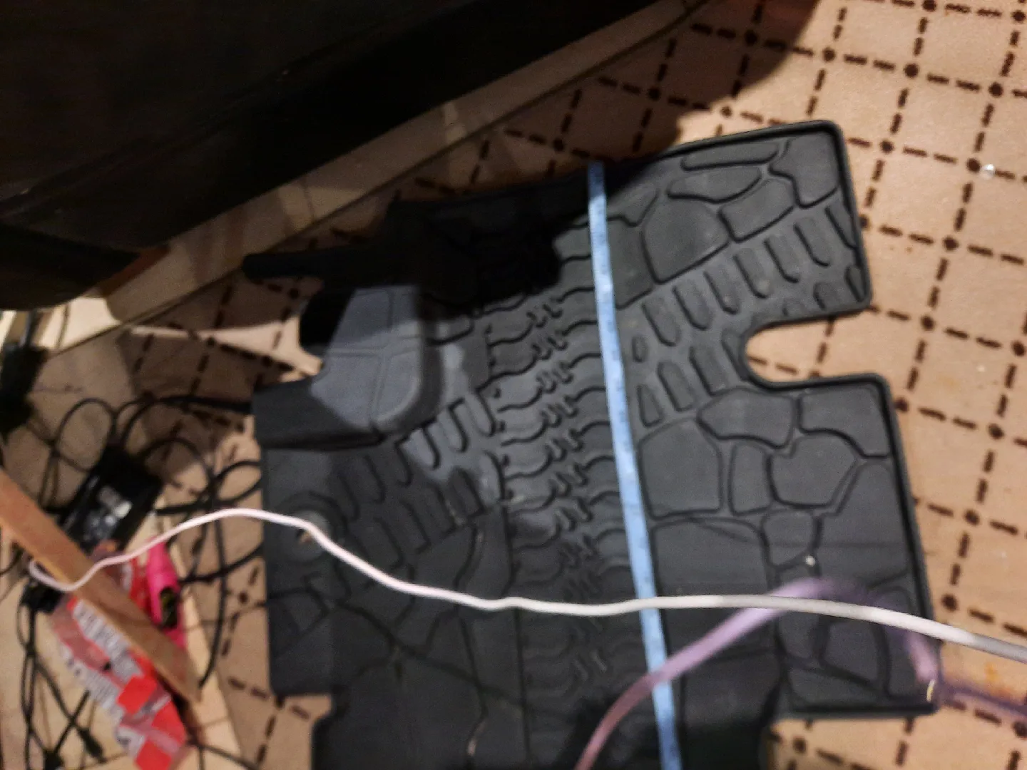 Wocch Jeep Wrangler JK Floor Mats - Black image indicator(3)