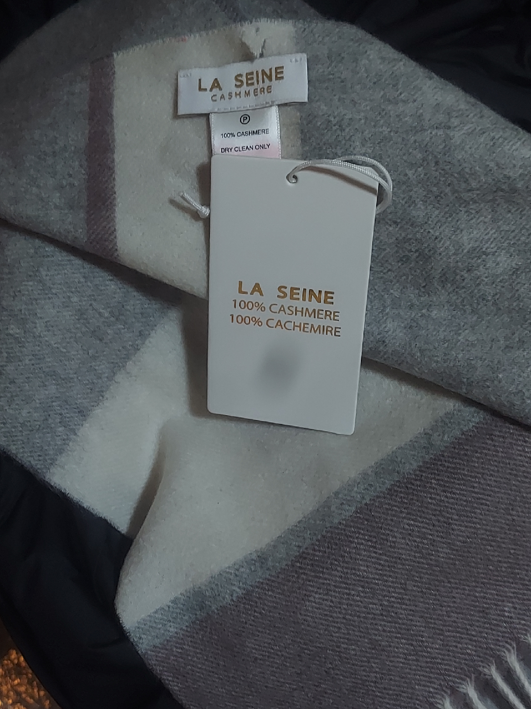 La Seine Cashmere Scarf - 100% Cashmere