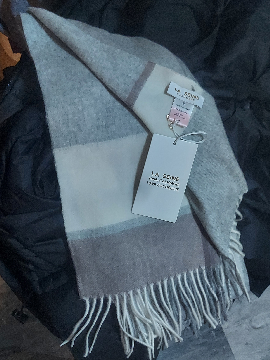 La Seine Cashmere Scarf - 100% Cashmere - photo 2
