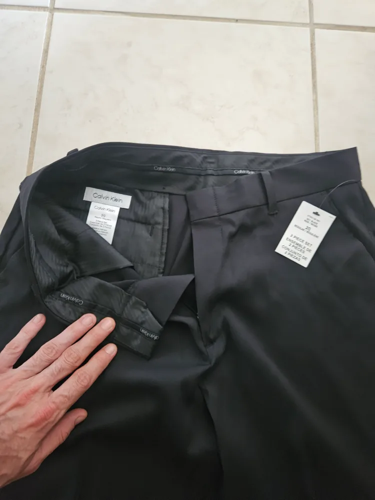 Calvin Klein Mens Small' 2-Piece Formal Suit & Pant Set 20 Long image indicator(9)