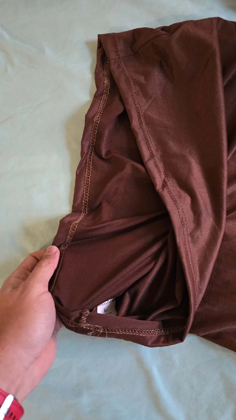 Brown Long Sleeve Turtleneck cuello tortuga- Size Large - photo 5