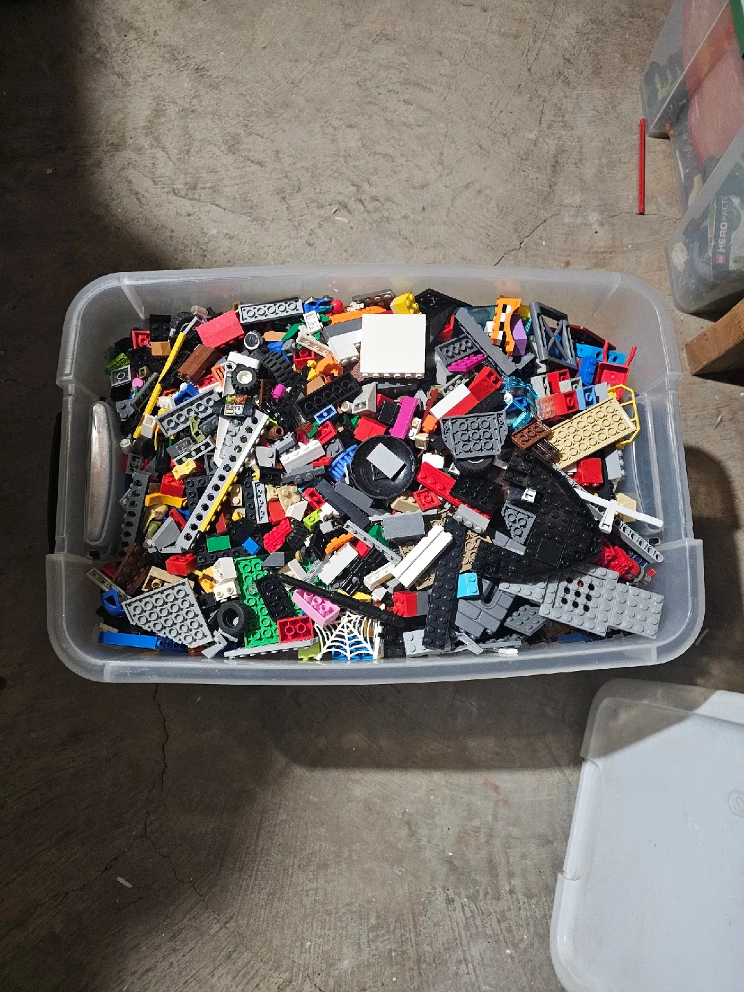 Large Tub of LEGO Bricks