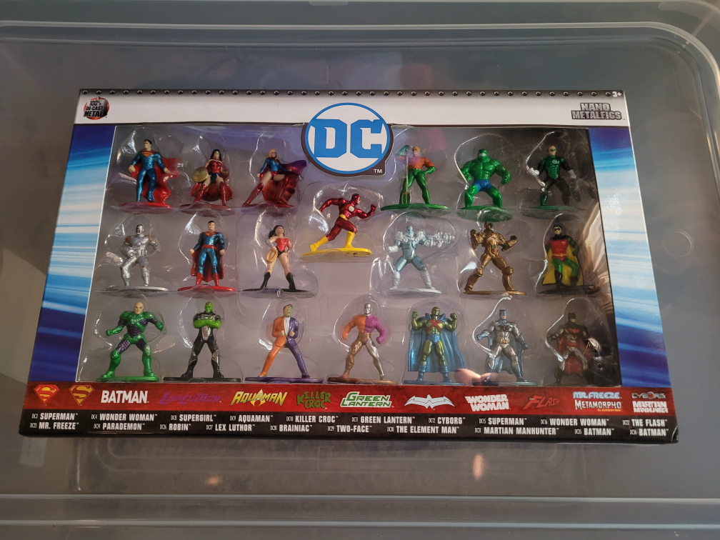 DC Nano Metalfigs 20-Pack Figure Set