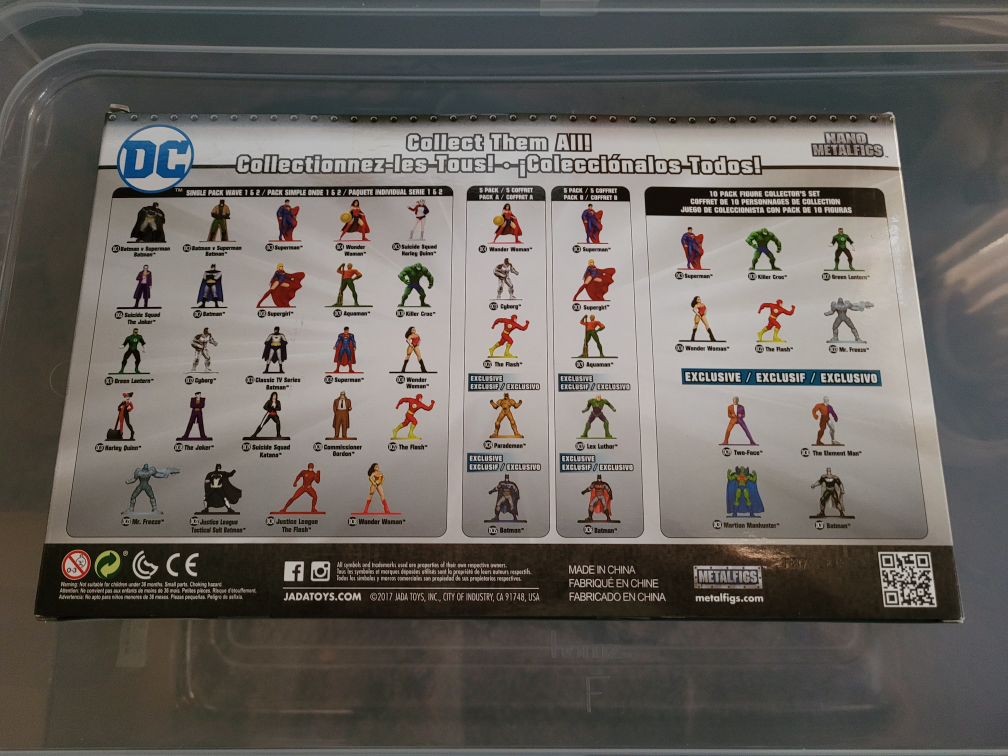 DC Nano Metalfigs 20-Pack Figure Set - photo 2