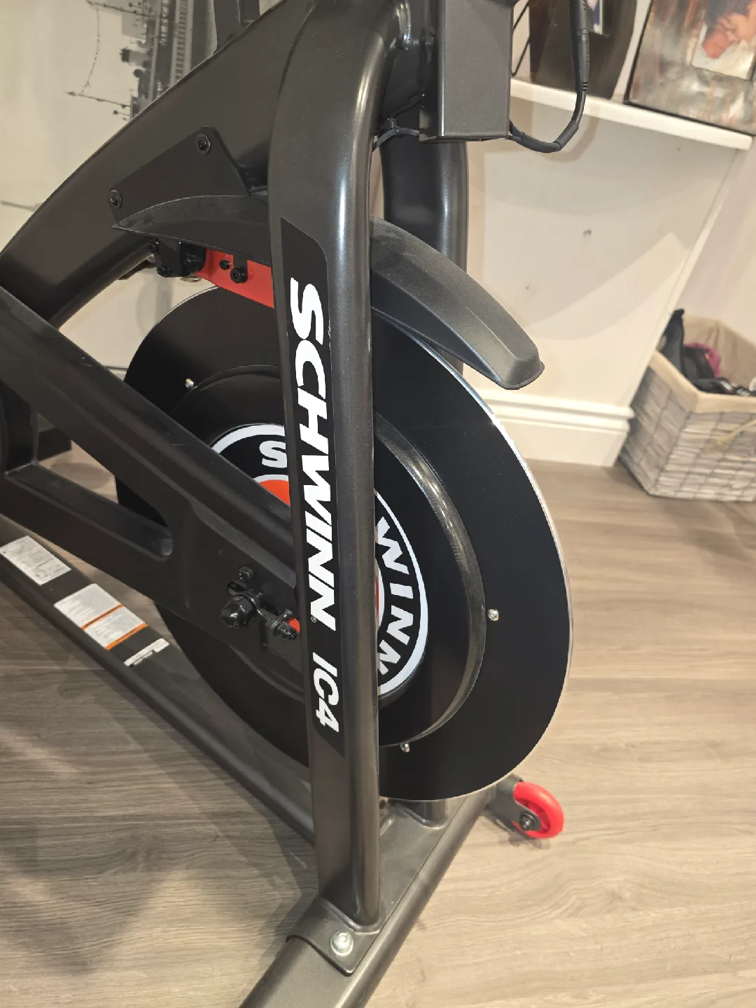 Schwinn IC4 Indoor Cycling Bike with Weights image indicator(2)