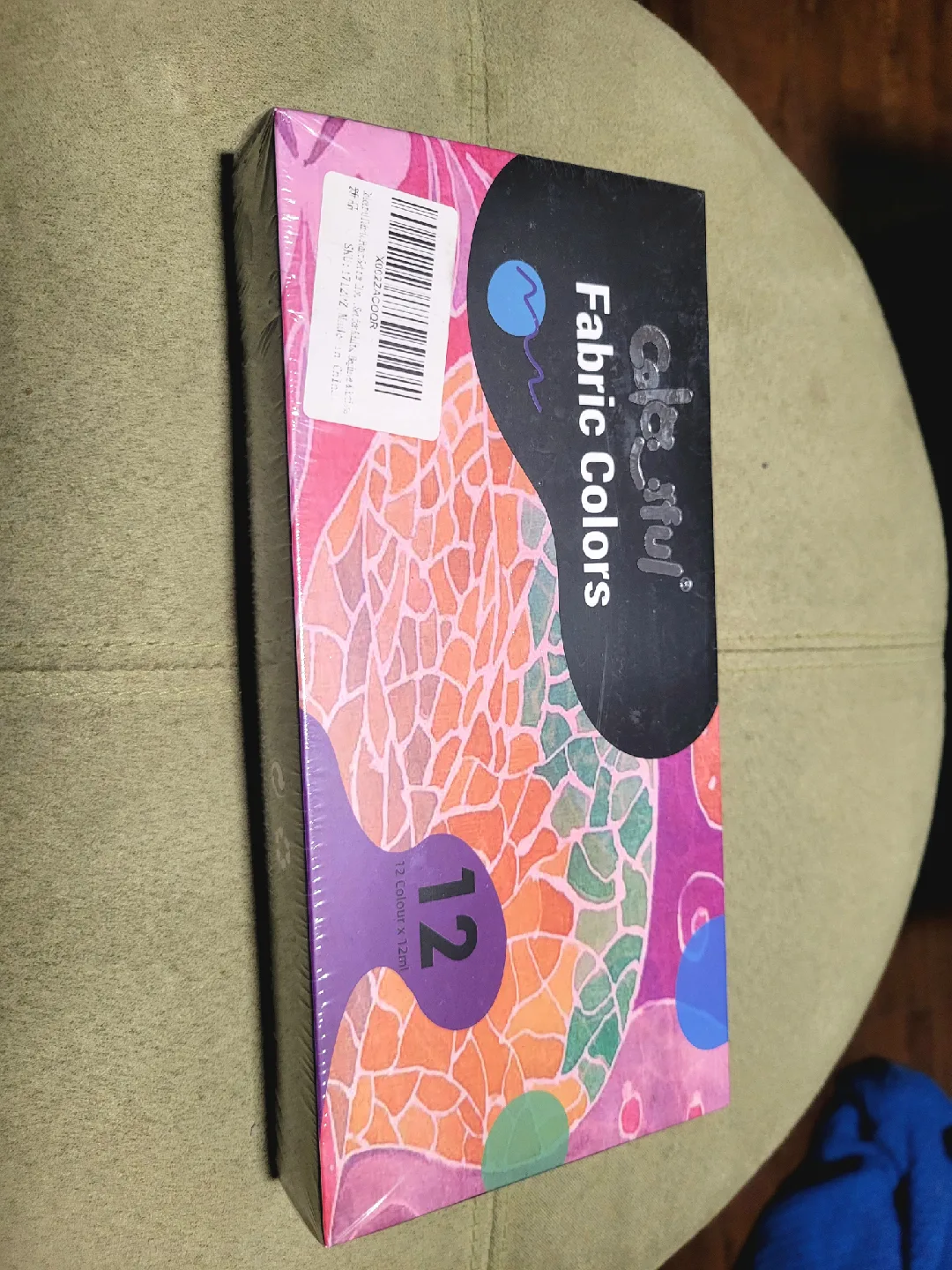 Colour City Fabric Colors - 12 Acrylic Paints 🥕 thumbnail