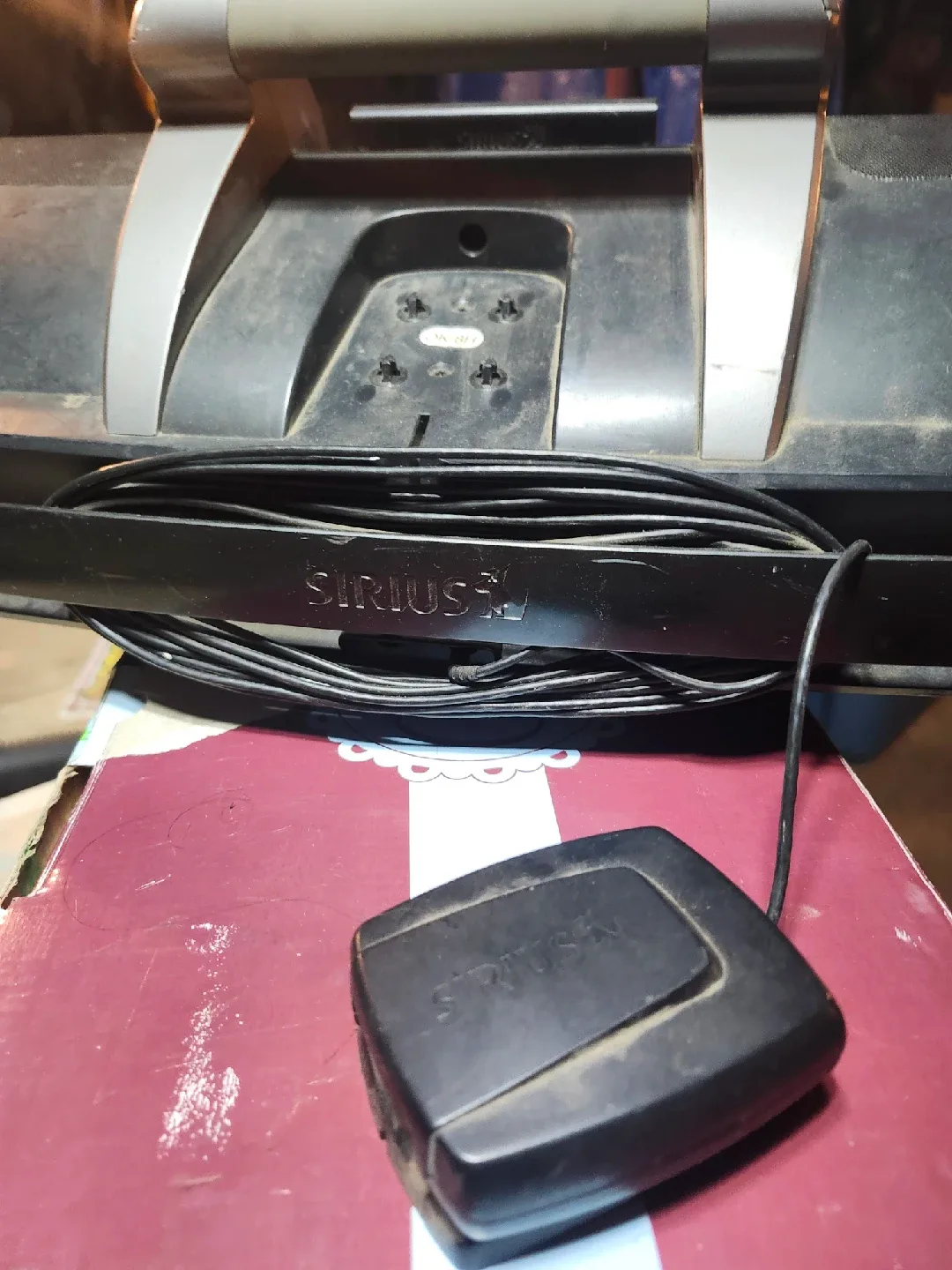 Sirius Satellite Radio Boombox image indicator(3)