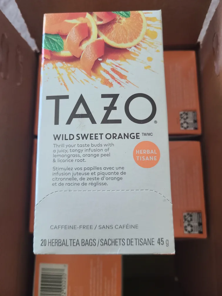 Tazo Wild Sweet Orange Herbal Tea thumbnail