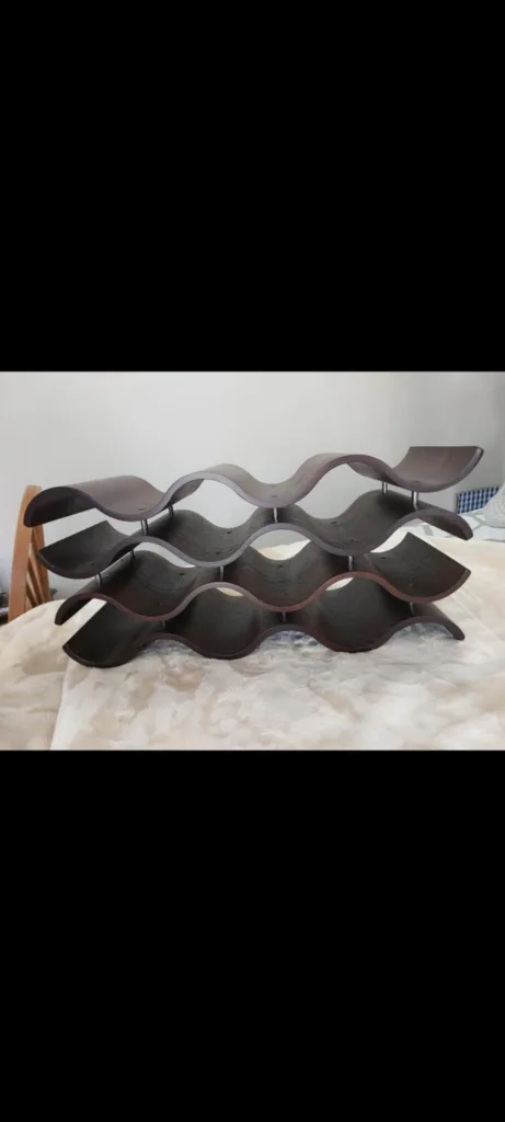 Wooden Wine Rack - Holds 12 Bottles thumbnail