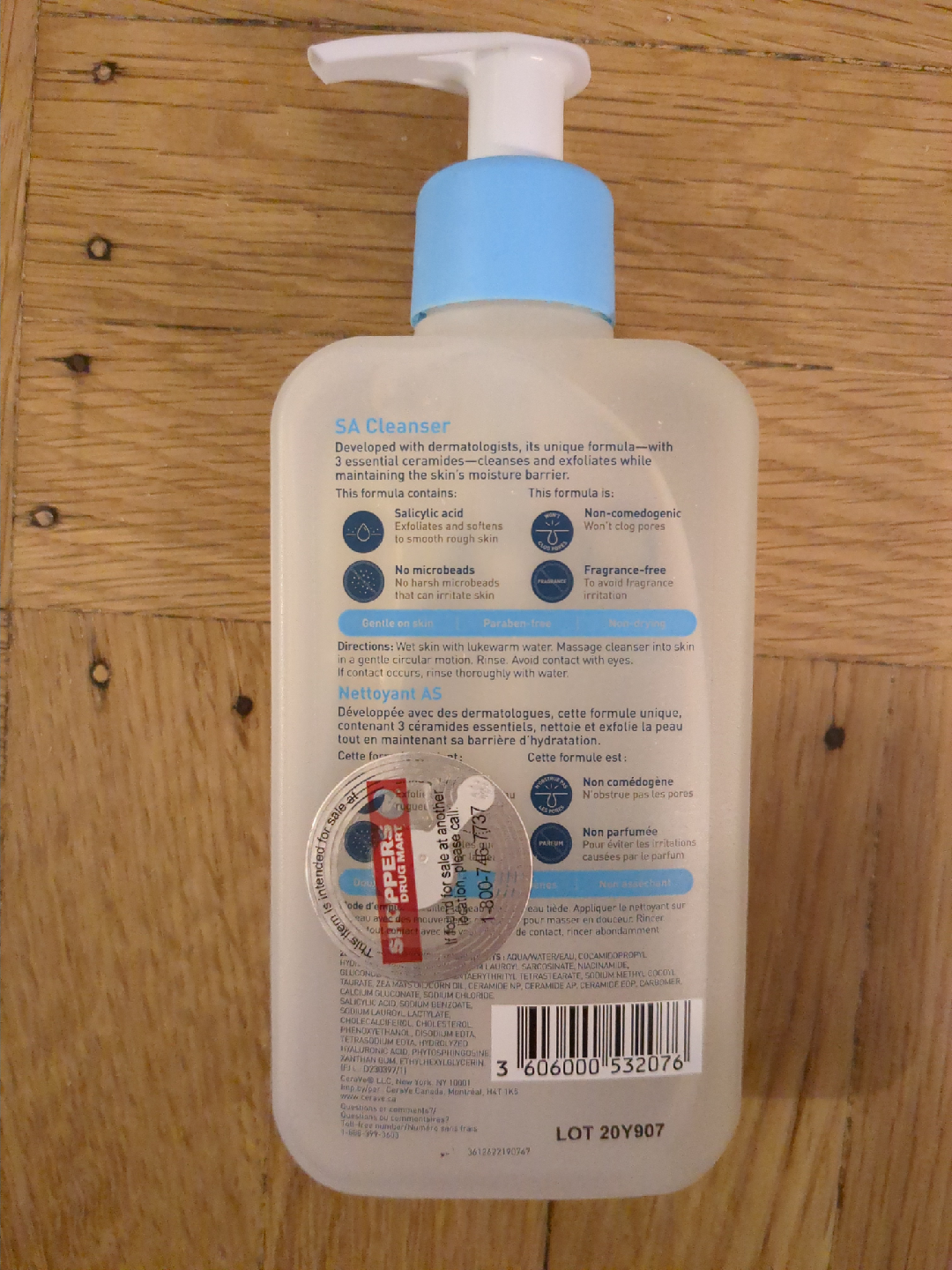 CeraVe SA Cleanser (Partially Used) - photo 2