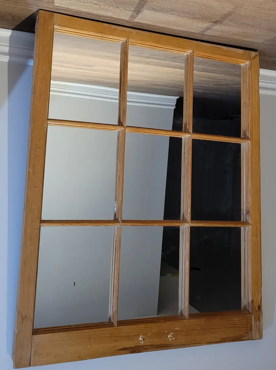 Antique framed Mirror image indicator(3)