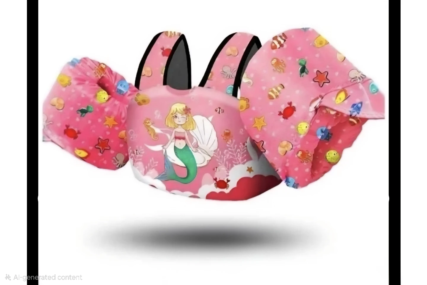 New Chriffer Kids Swim Vest Life Jacket – Pink Mermaid