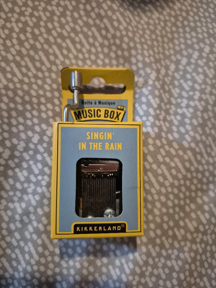 Kikkerland Singin' in the Rain Music Box