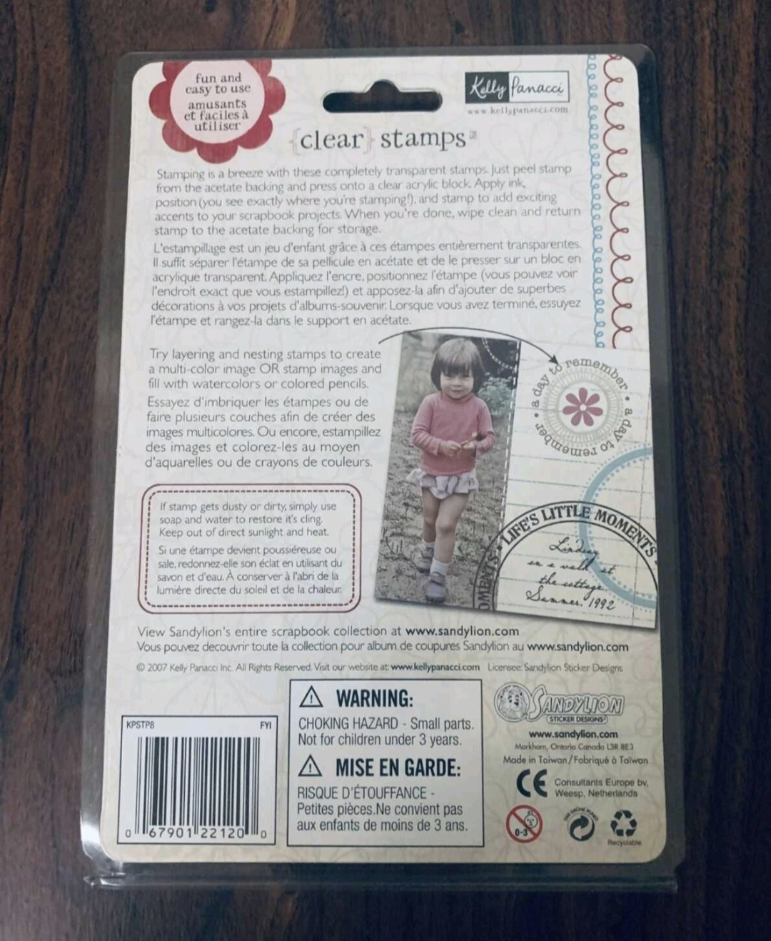 Sandylion Kelly Panacci Clear Stamps Scrapbooking - photo 2