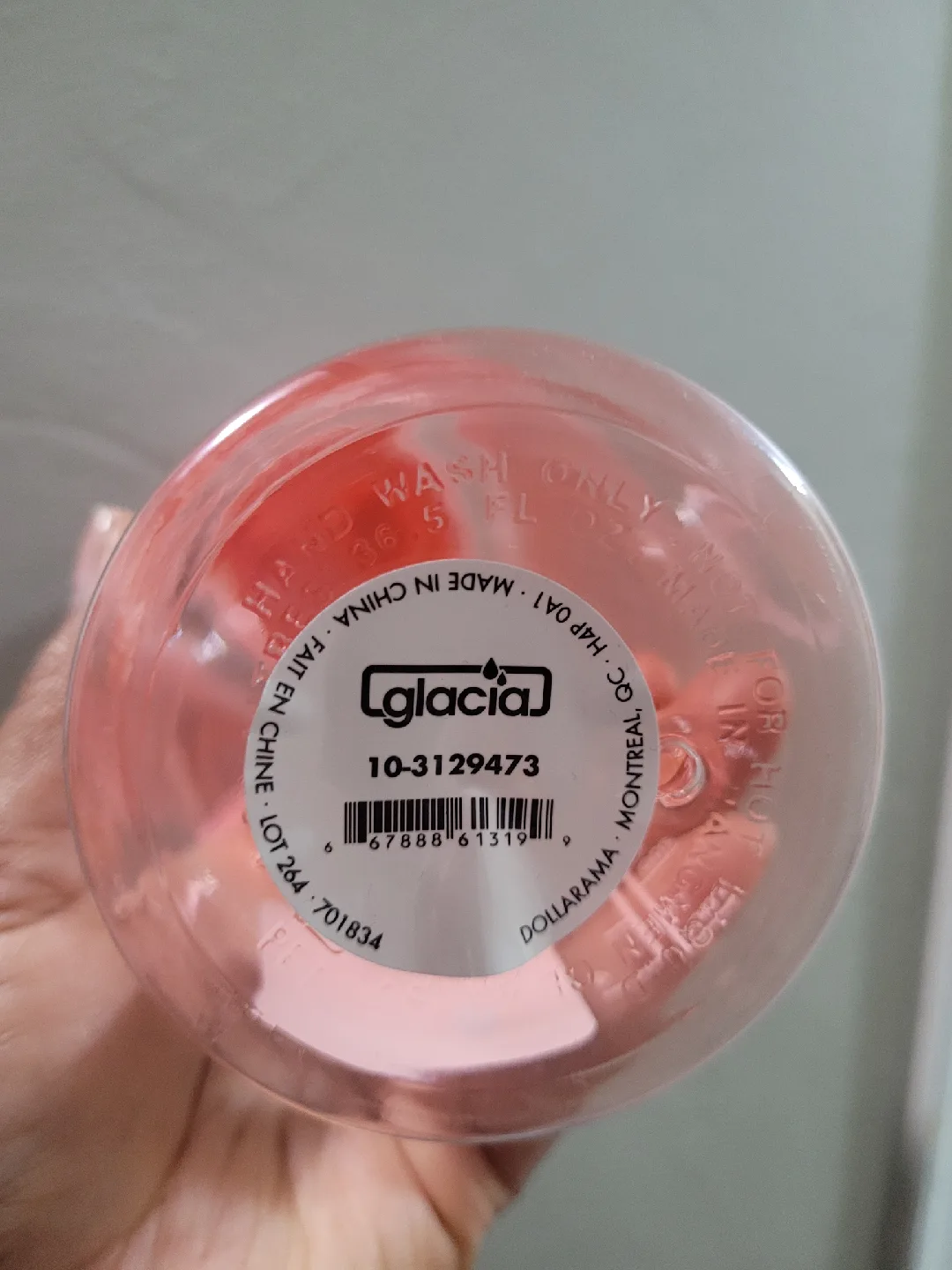 NEW Motivational Pink Water Bottle 900 mL image indicator(3)