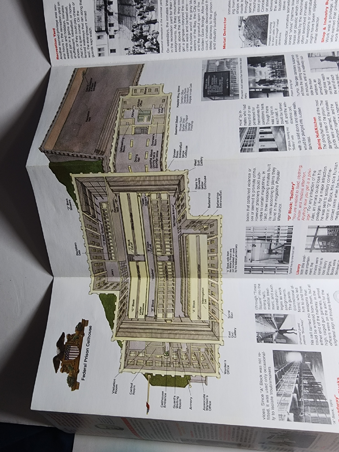 The Official Map & Guide to Alcatraz - photo 3