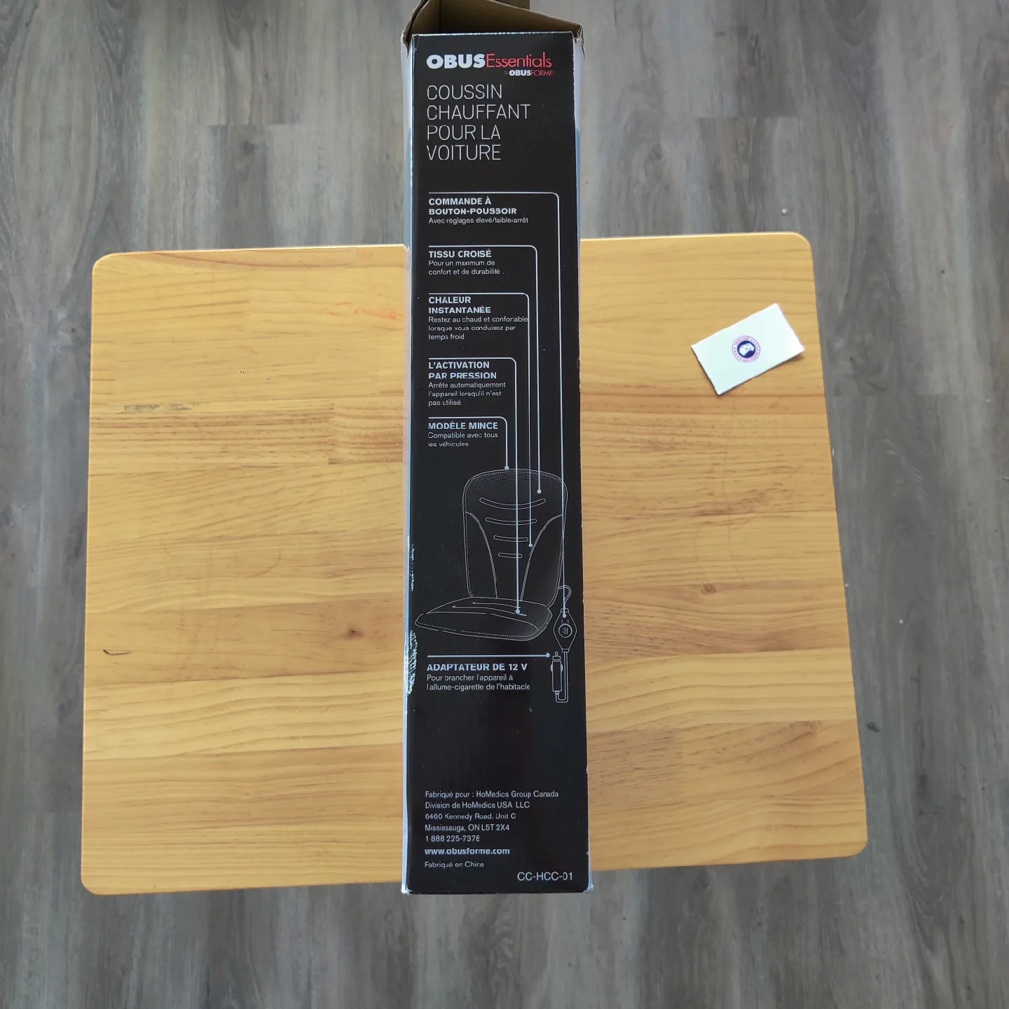 OBUS Essentials Heated Car Cushion - NEW image indicator(3)