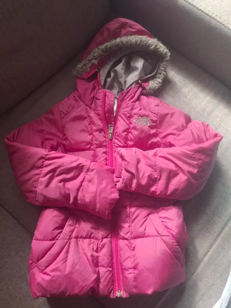The North Face Pink Toddler Jacket - Size 5/5T thumbnail