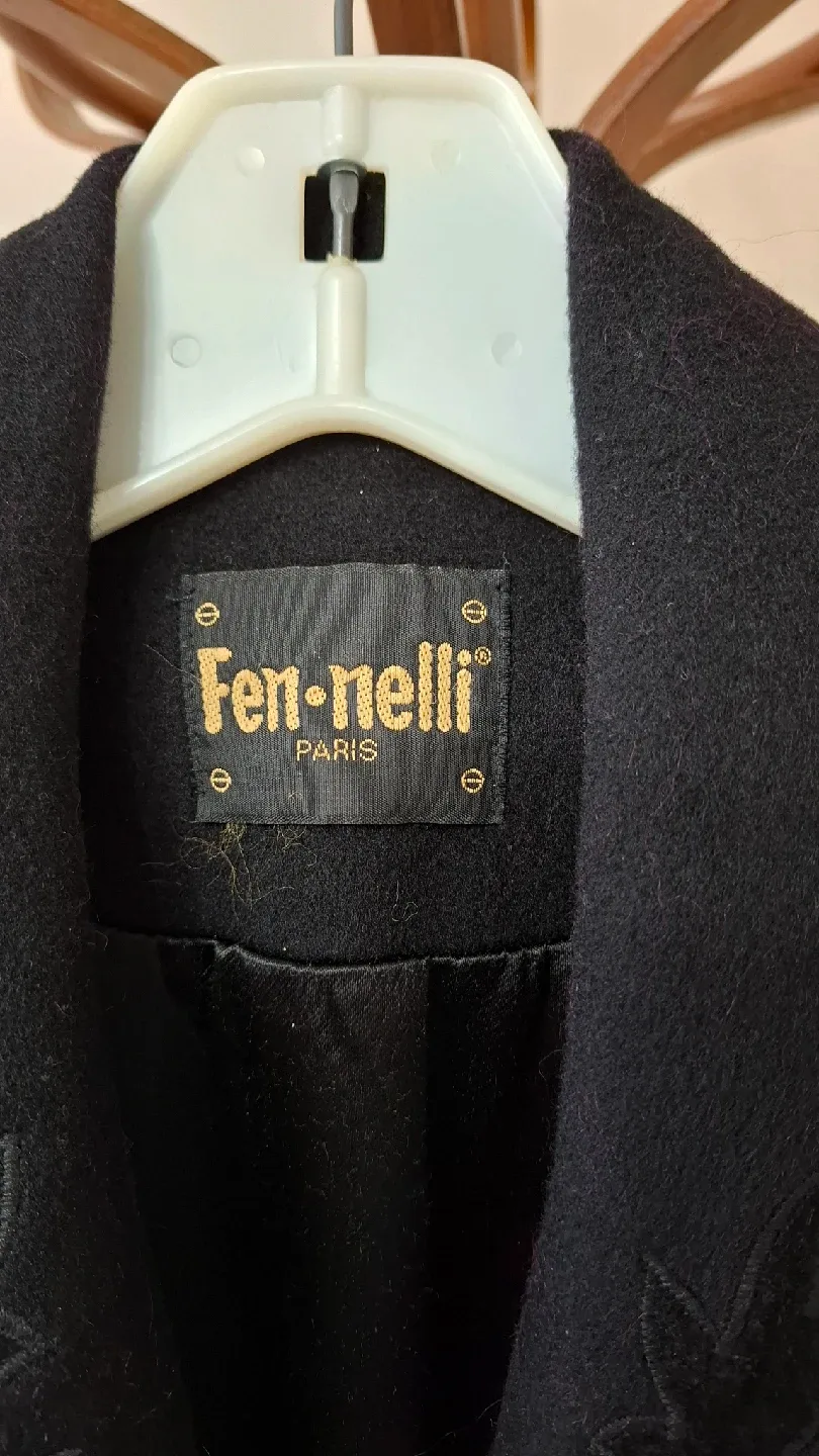 Fen-nelli Black Wool Coat image indicator(4)
