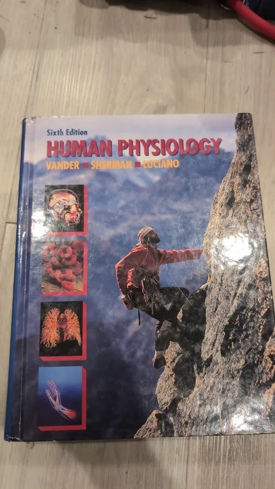 Human Physiology by Vander, Sherman, Luciano thumbnail