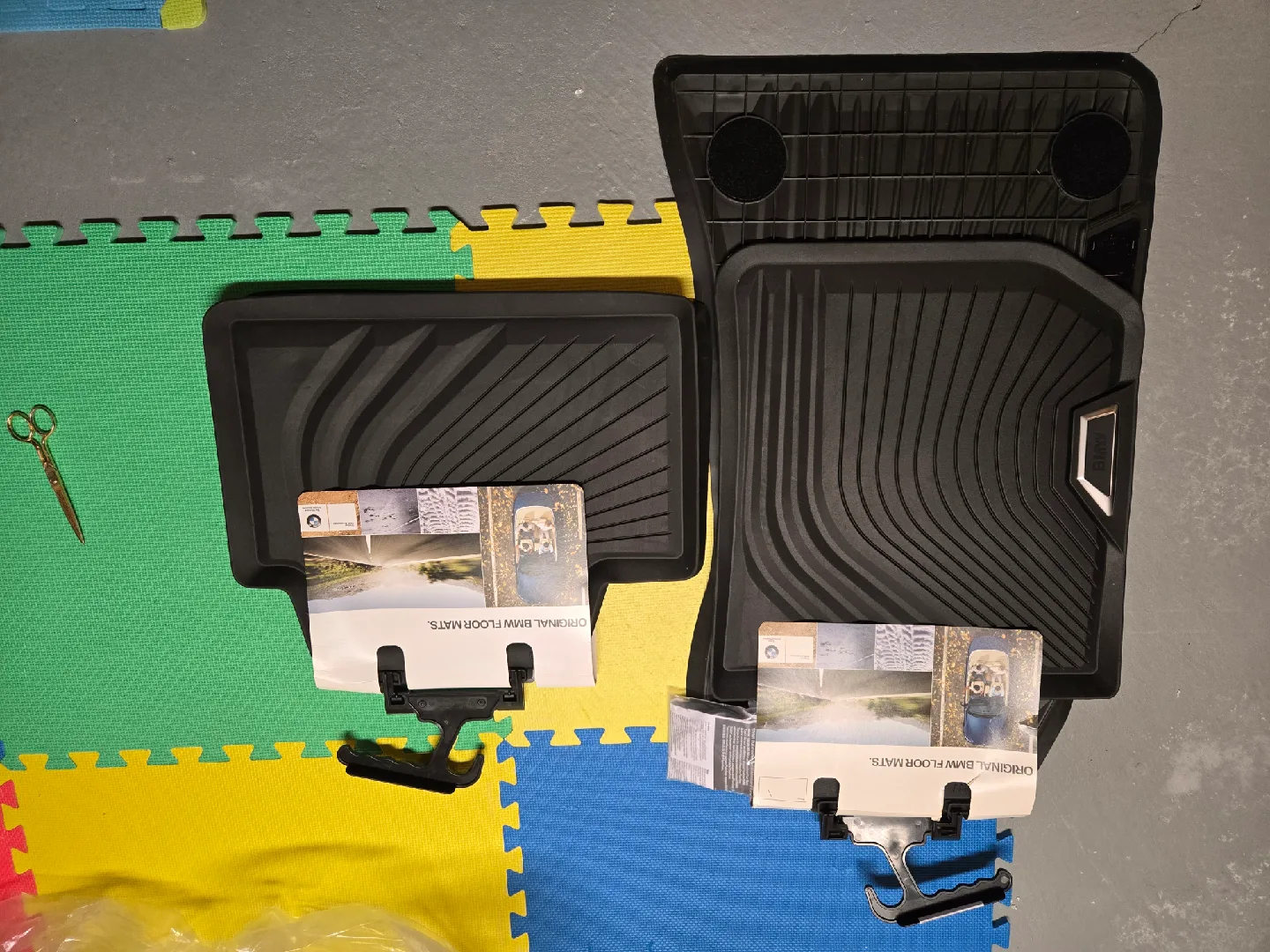 New BMW X1 All-Weather Floor Mats image indicator(4)