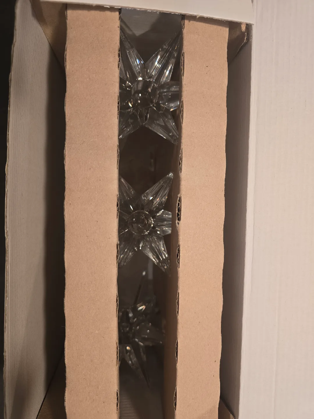 Mikasa Galaxia Chandelier candle holder Set of 3 - New in Box! image indicator(3)