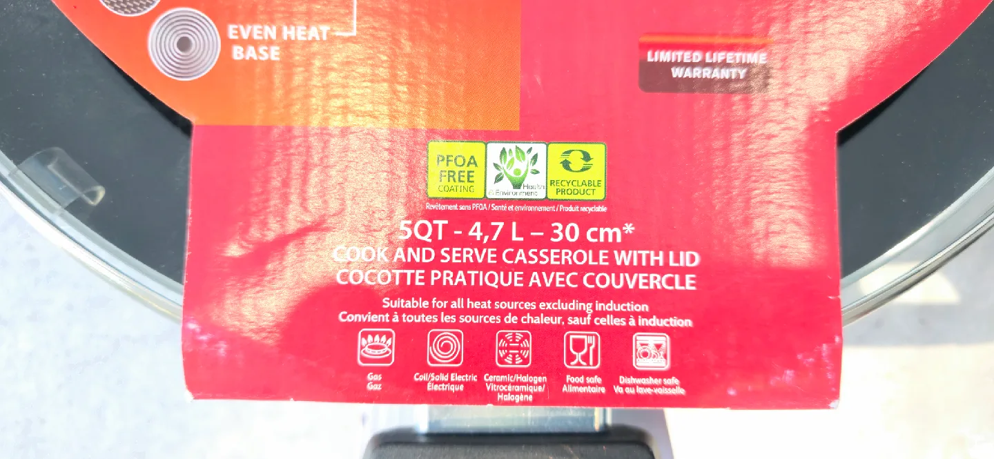 T-fal Cook N'Serve Casserole Dish image indicator(3)