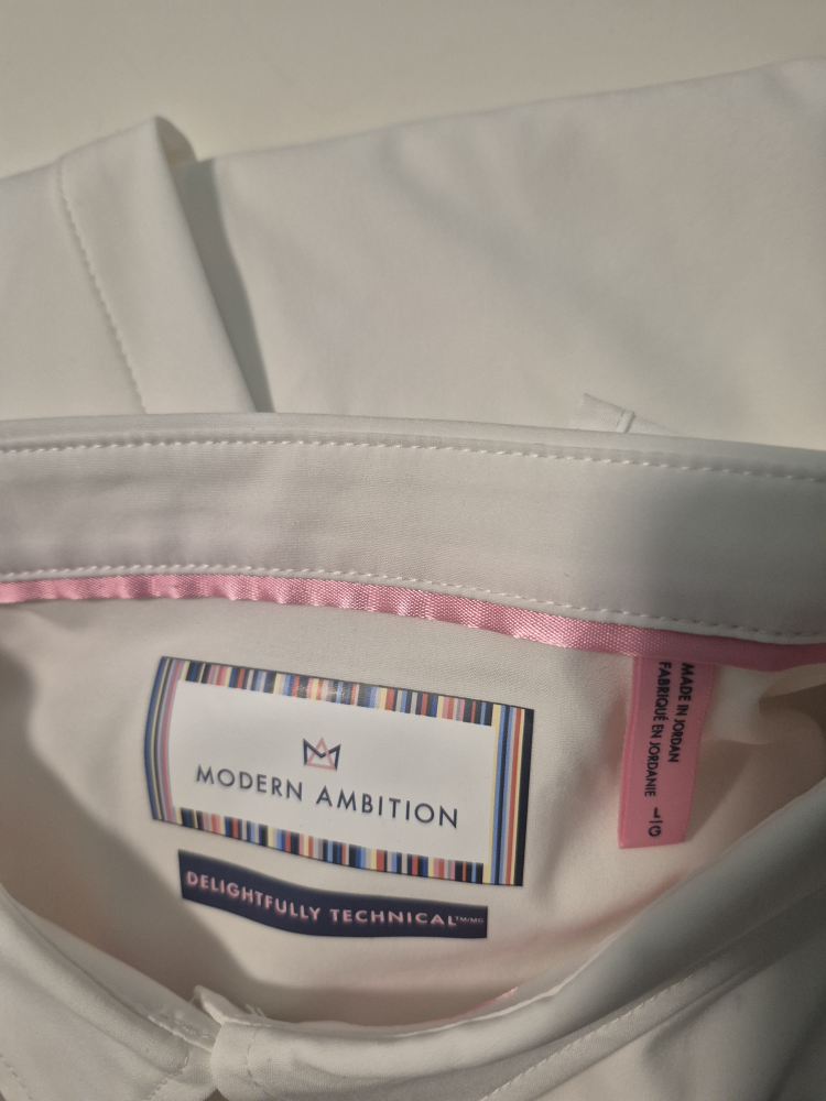 Modern Ambition Ladies' Travel Shirt - White, Size large - photo 2