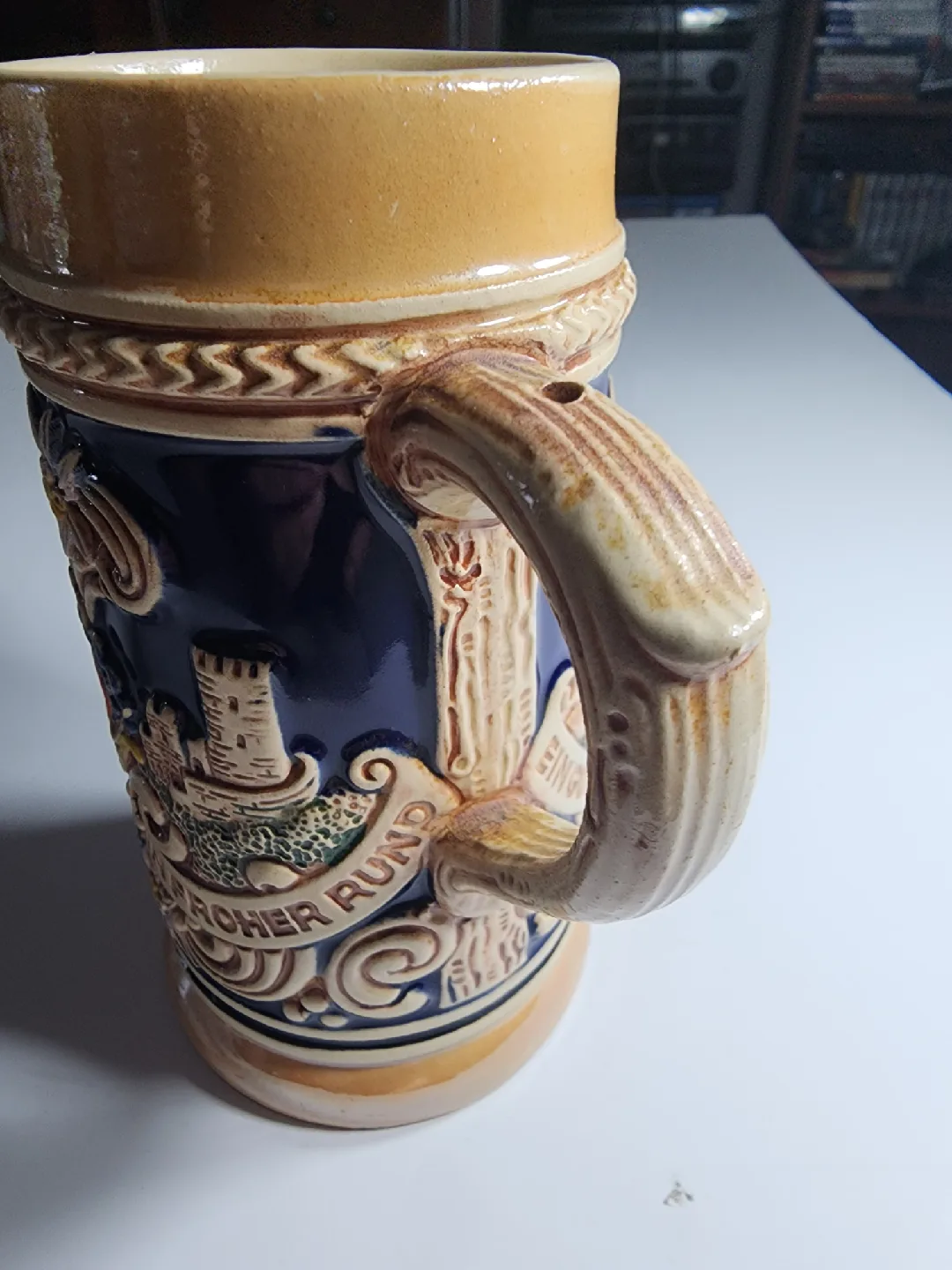 Vintage German Beer Stein Mug image indicator(6)