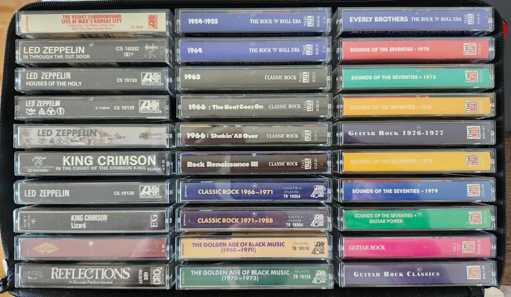Cassette Tape Collection - Classic Rock, Folk & More image indicator(2)