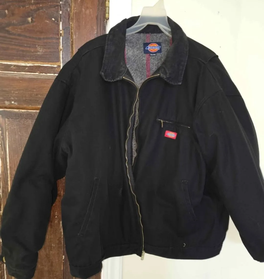 Dickies Mens Spring/Fall Black Jacket 3XL thumbnail