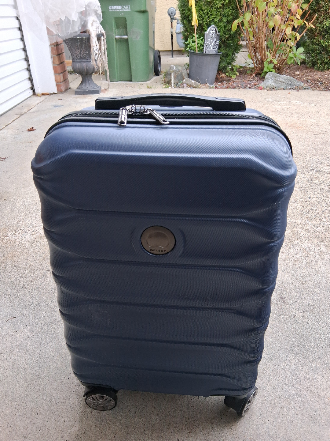 Delsey Carry-On Suitcase - Blue