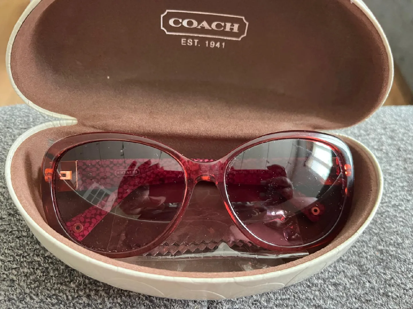 Coach Sunglasses with Case