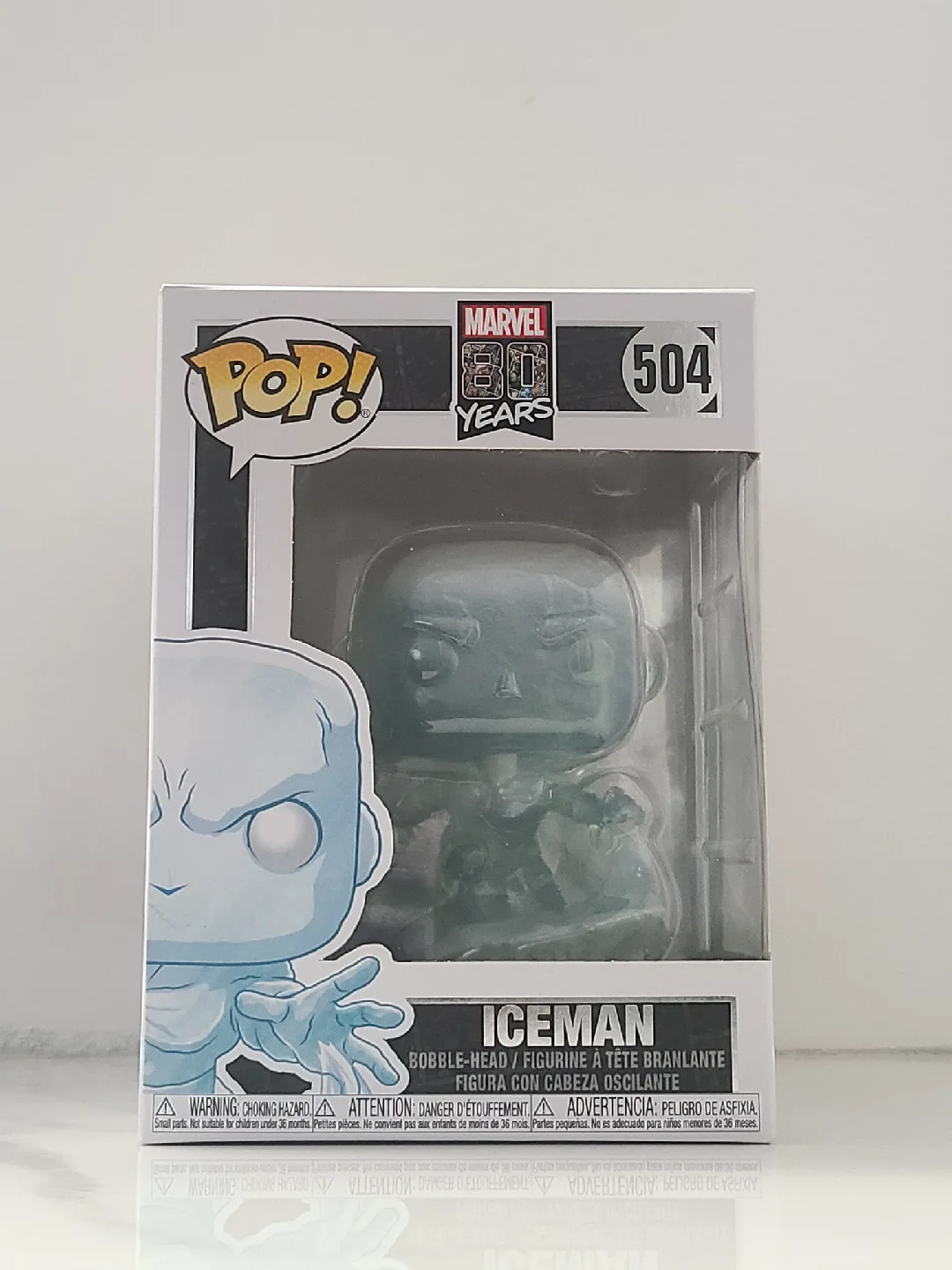 Funko Pop! Marvel 80 Years Iceman #504
