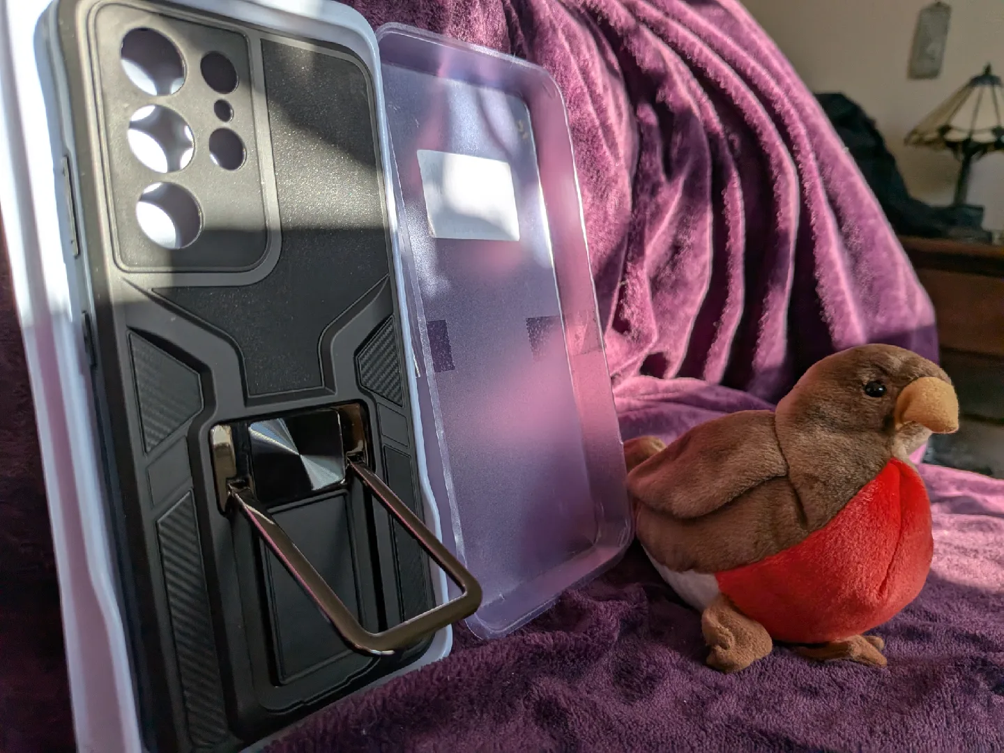 New JJWM-SX Galaxy S21 Ultra Black Phone Case image indicator(4)