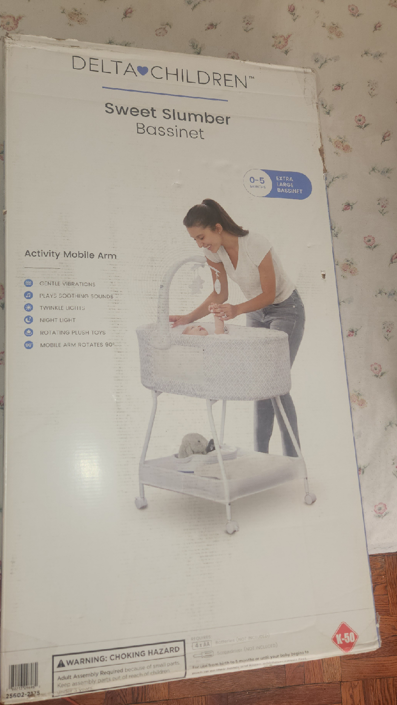 Delta Children Sweet Slumber Bassinet (0-5 months)