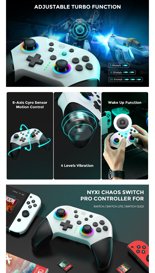 Nintendo Switch Wireless PRO Controller - photo 4