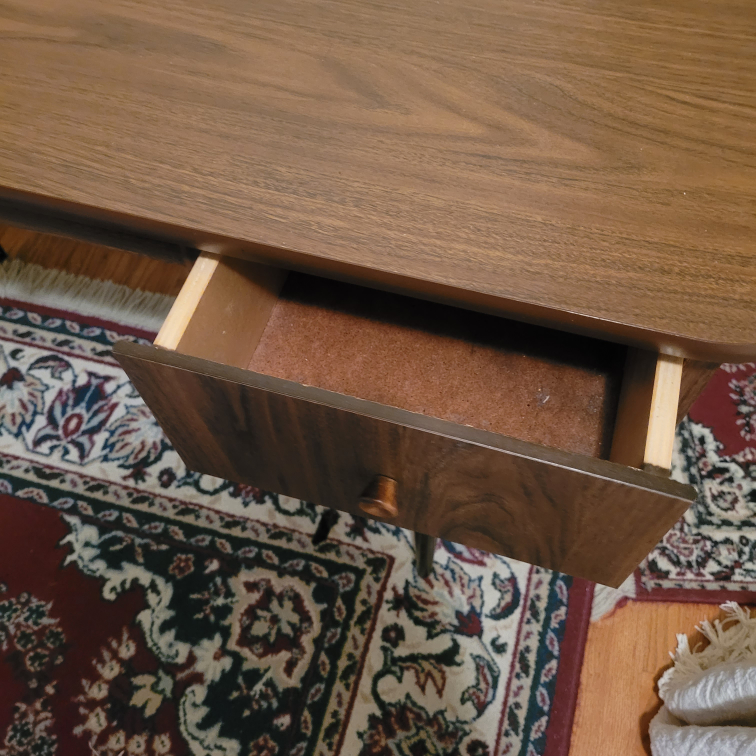 mcm wooden Desk with Drawers - photo 3