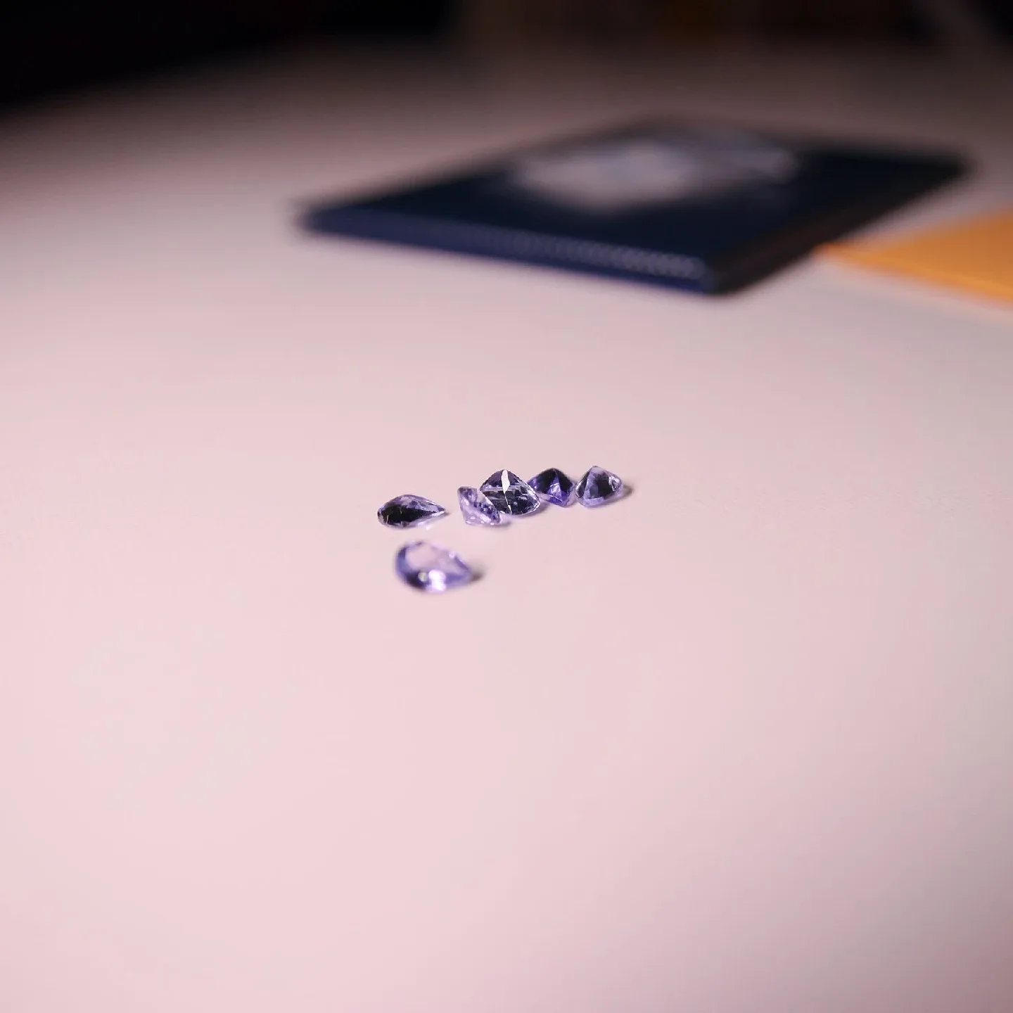 3.19 ct Natural Tanzanite - 6 Gemstones w/ Appraisal ($2,550.00) image indicator(6)